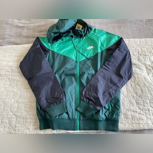 Nike Windrunner Jacket Teal Neptune Green Size Small